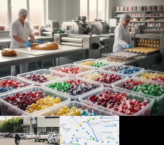 آبنبات پزی در قدوسی شرقی شیراز