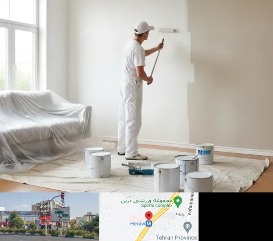 نقاشی ساختمان در هروی