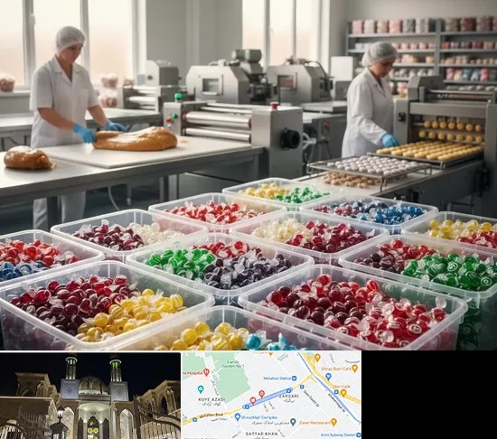 آبنبات پزی در زرگری شیراز