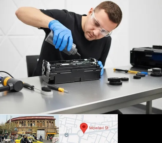 شارژ کارتریج پرینتر در مولوی