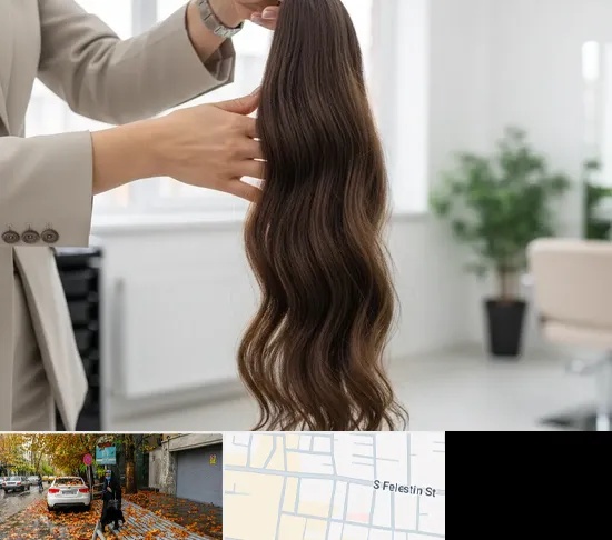 خریدار مو طبیعی در خیابان فلسطین