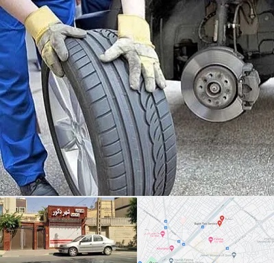 پنچرگیری در باجک قم