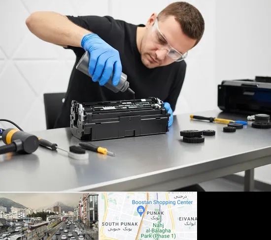 شارژ کارتریج پرینتر در پونک