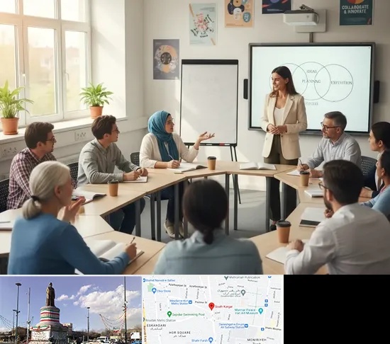 مدرسه بزرگسالان در کارگر جنوبی
