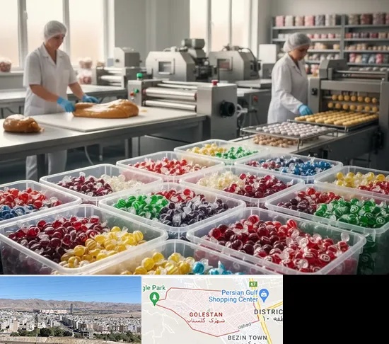 آبنبات پزی در شهرک گلستان شیراز