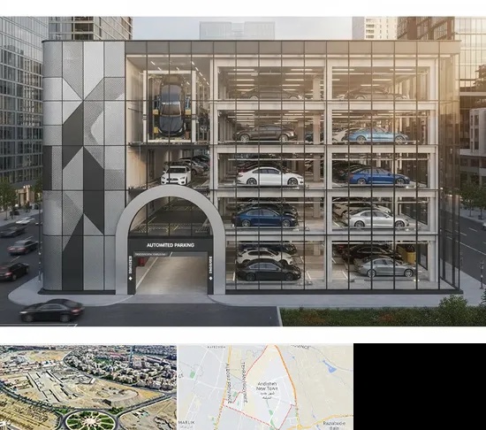 اجرا پارکینگ طبقاتی مکانیزه در اندیشه