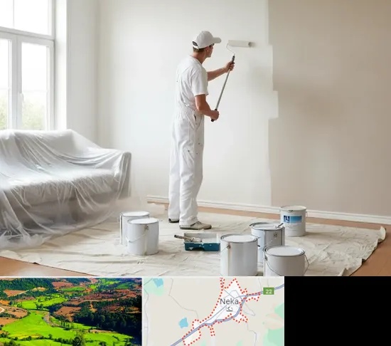 نقاشی ساختمان در نکا