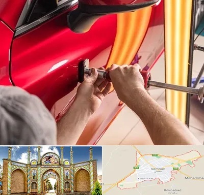 صافکاری با دستگاه مکش در سمنان