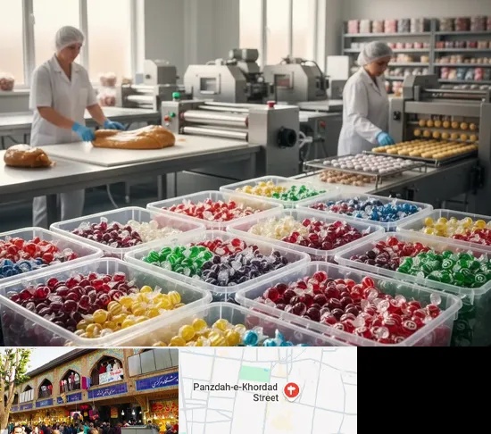 آبنبات پزی در 15 خرداد