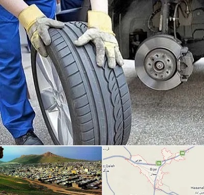 پنچرگیری در بیجار