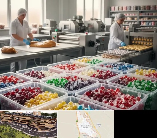 آبنبات پزی در شاهین شهر