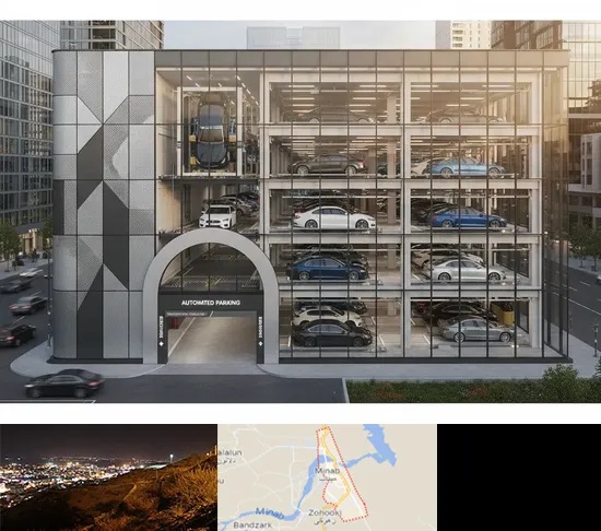 اجرا پارکینگ طبقاتی مکانیزه در میناب