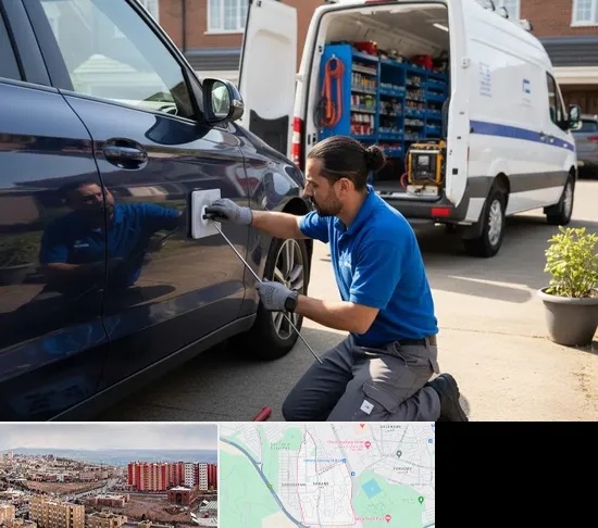 صافکاری سیار در سهند تبریز