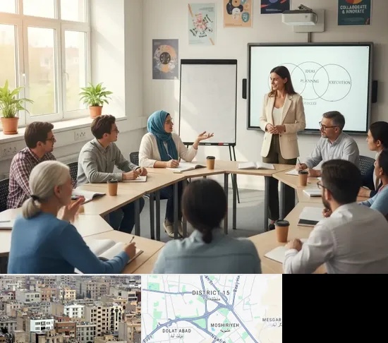 مدرسه بزرگسالان در جنوب شرق تهران