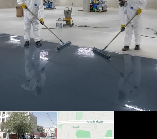کفپوش اپوکسی در طرشت