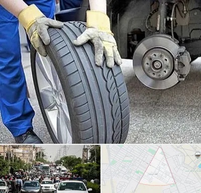 پنچرگیری در سیدی مشهد