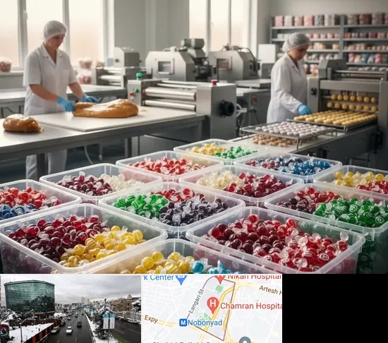 آبنبات پزی در اقدسیه