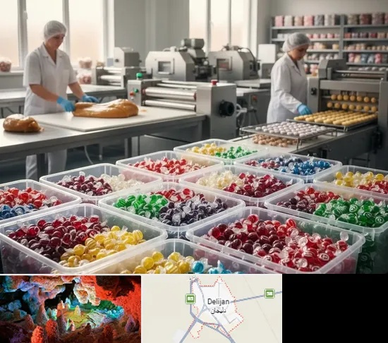 آبنبات پزی در دلیجان