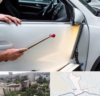 صافکاری بدون رنگ در اوین