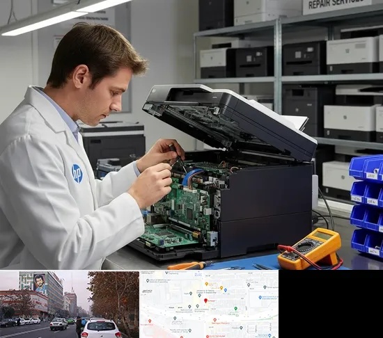 تعمیر پرینتر اچ پی HP در کارگر شمالی