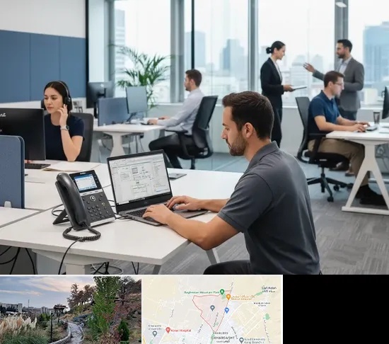 راه اندازی مرکز تلفن Voip در باغستان کرج