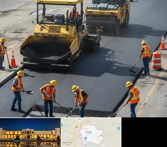 آسفالت کاری در برازجان