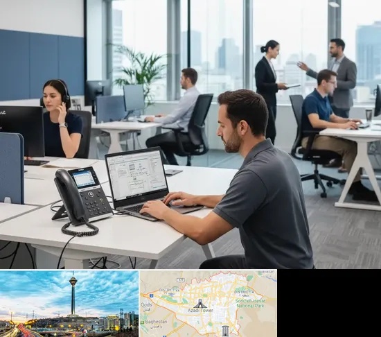 راه اندازی مرکز تلفن Voip در تهران