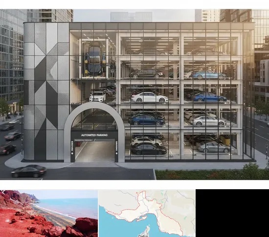اجرا پارکینگ طبقاتی مکانیزه در هرمزگان