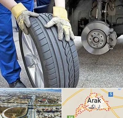 پنچرگیری در اراک