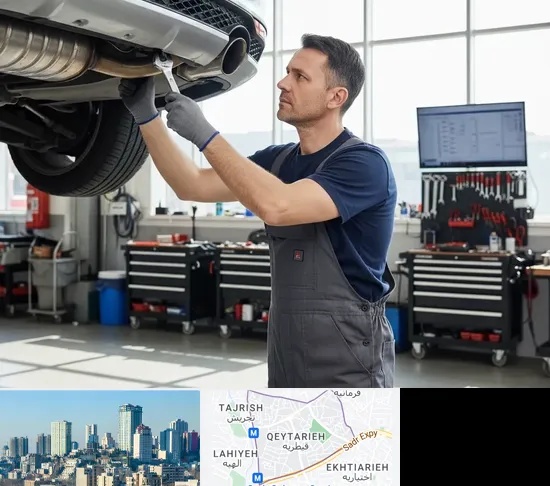تعمیر و تعویض کاتالیزور خودرو در قیطریه