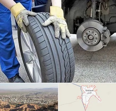 پنچرگیری در اسفراین