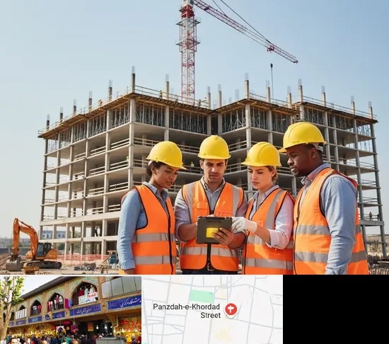 پیمانکار ساختمان در 15 خرداد