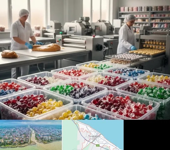 آبنبات پزی در تنکابن
