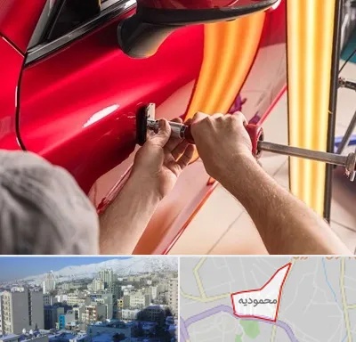صافکاری با دستگاه مکش در محمودیه
