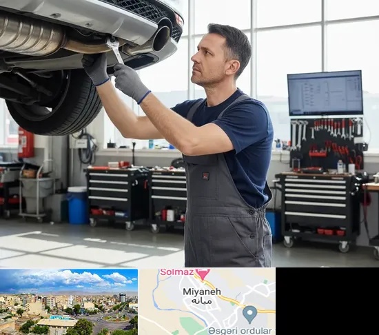 تعمیر و تعویض کاتالیزور خودرو در میانه
