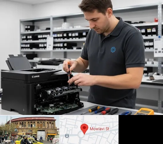 تعمیر پرینتر کانن CANON در مولوی