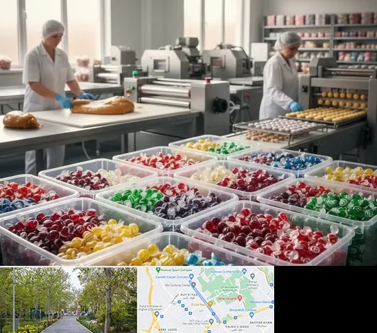 آبنبات پزی در قدوسی غربی شیراز