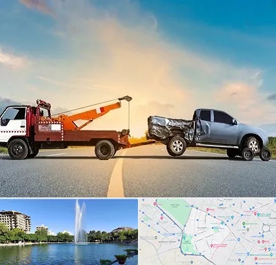 یدک کش شبانه روزی در کوهسنگی مشهد