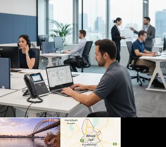 راه اندازی مرکز تلفن Voip در اهواز