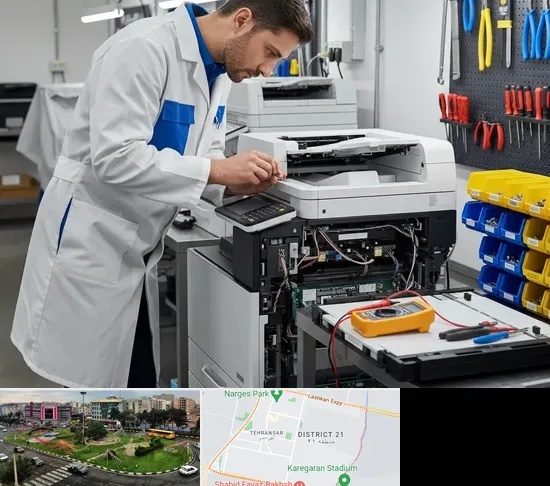 تعمیر پرینتر ریکو RICOH در تهرانسر