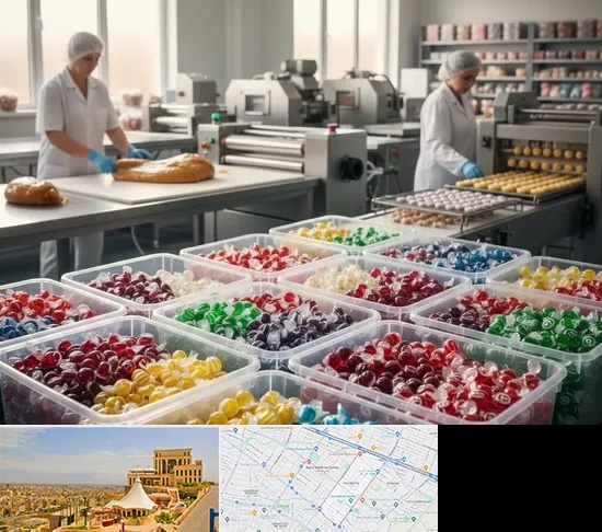 آبنبات پزی در هاشمیه مشهد