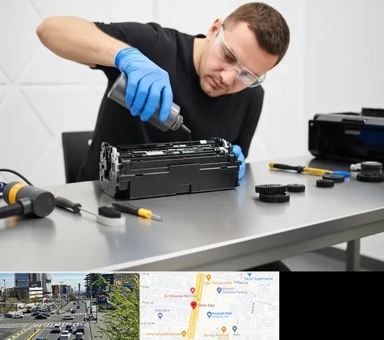 شارژ کارتریج پرینتر در ستاری