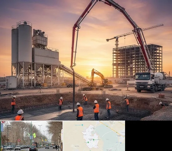 بتن آماده در نظرآباد کرج