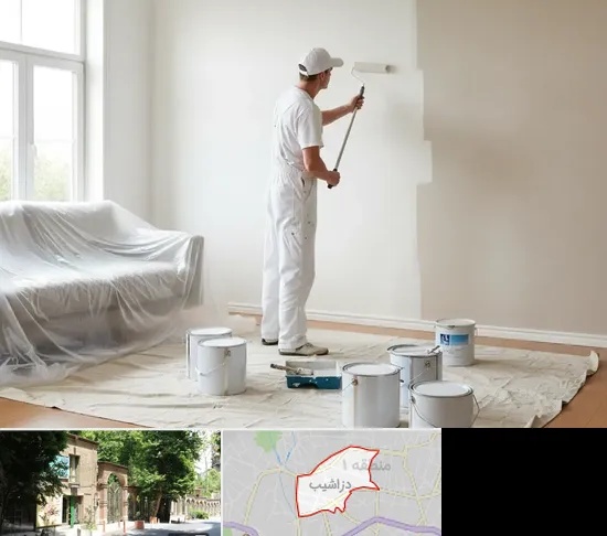 نقاشی ساختمان در دزاشیب