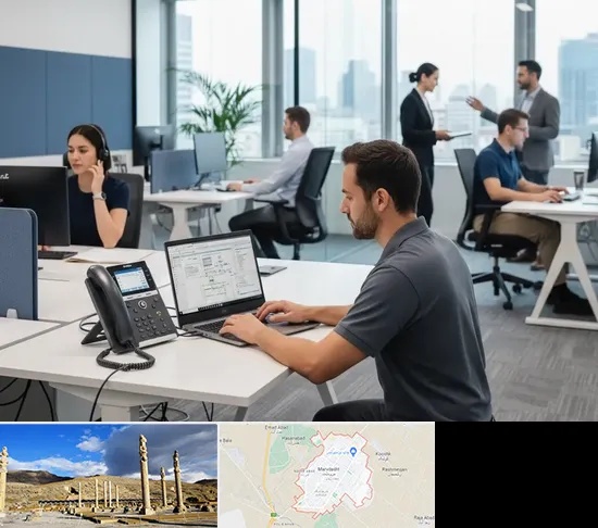 راه اندازی مرکز تلفن Voip در مرودشت