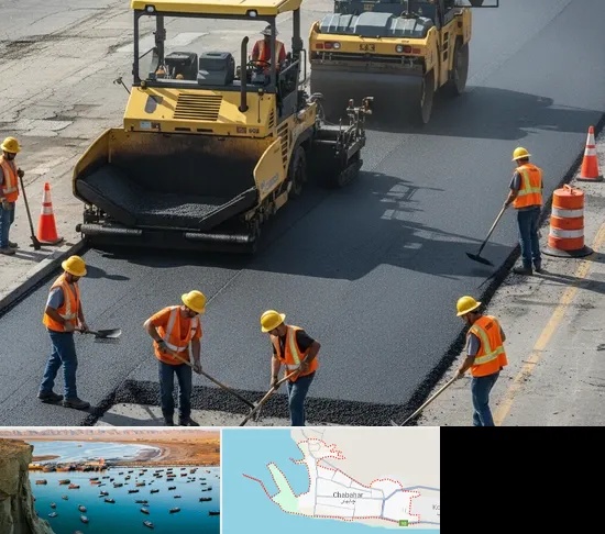 آسفالت کاری در چابهار