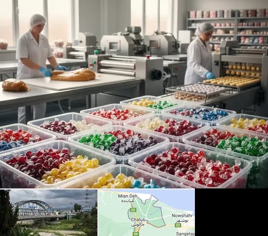 آبنبات پزی در چالوس