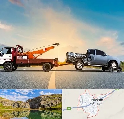 یدک کش شبانه روزی در فیروزکوه