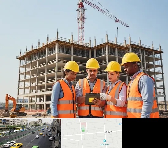پیمانکار ساختمان در خیابان دامپزشکی