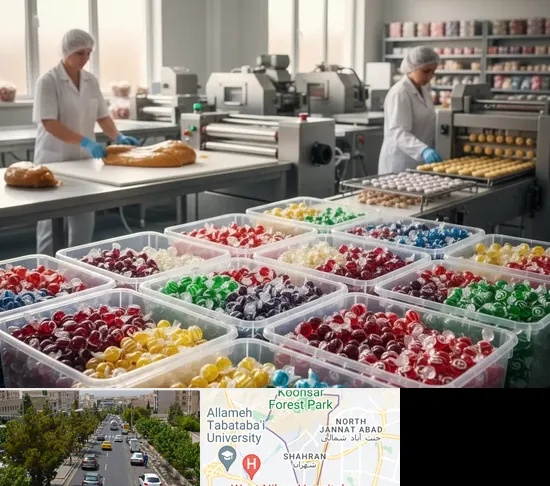 آبنبات پزی در شهران